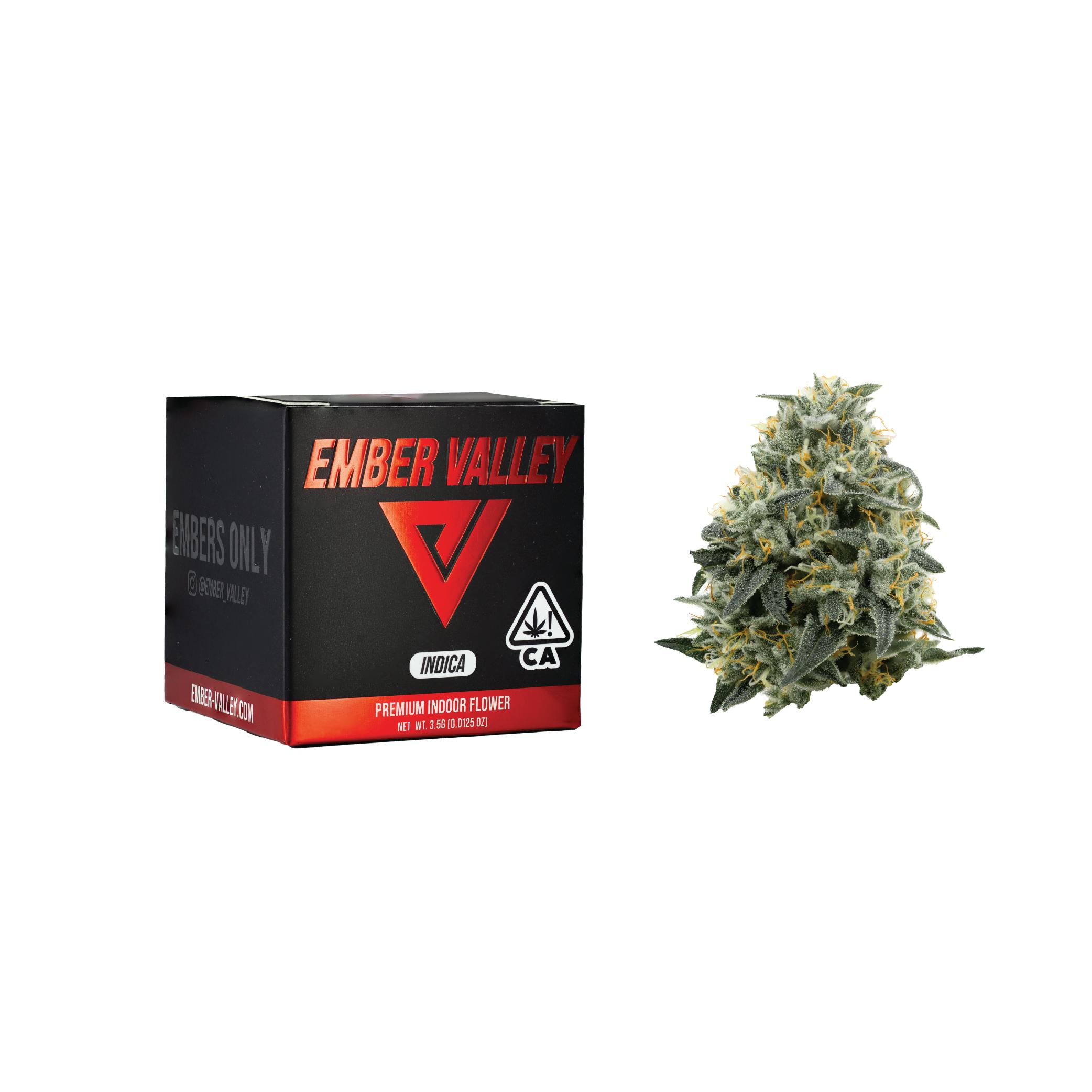 Photograph of product: Ember Valley - Flower - Purple Lightsaber - 3.5G