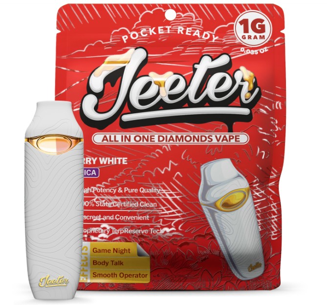 Photograph of product: Berry White Liquid Diamonds AIO Vape 1g