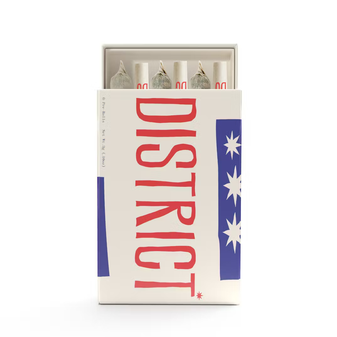 Photograph of product: PreRoll 6-Pack: Banana Acai Mints