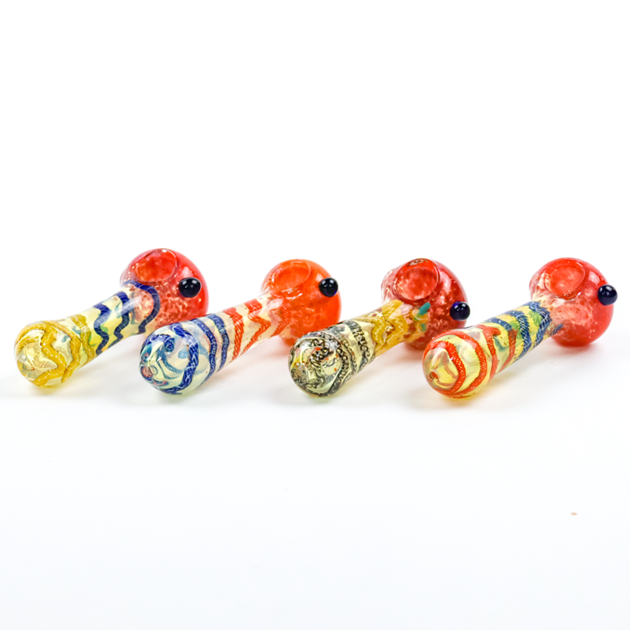 Photograph of product: 4.5" Squiggly Solid Color Pastel Bowl
