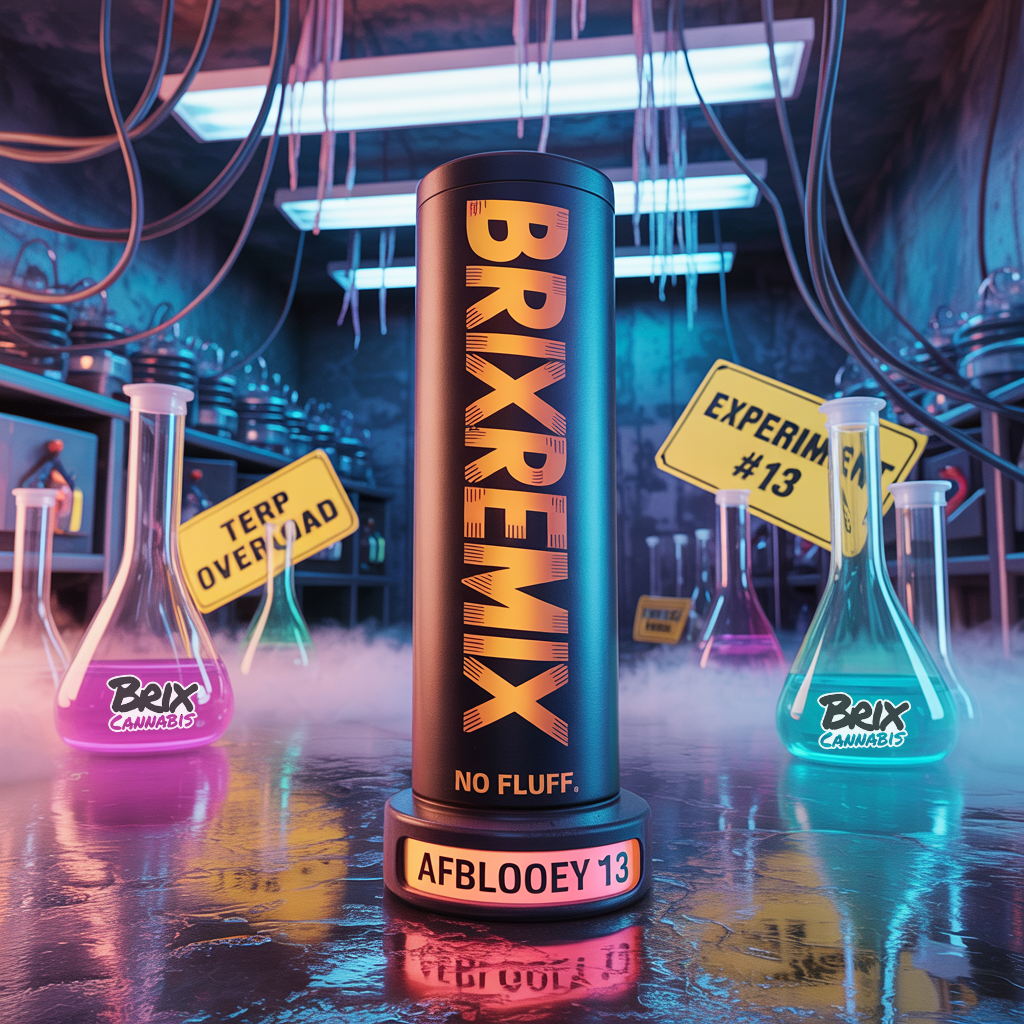 Photograph of product: Brix Oui'd Afblooey 13 1g Pre Roll (I) 00307