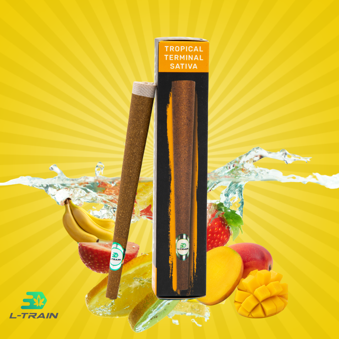 Photograph of product: LTrain Infused Blunt - Tropical Terminal