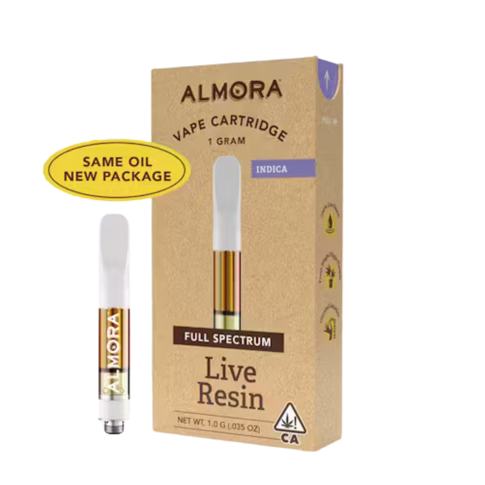 Photograph of product: HINDU KUSH LIVE RESIN CARTRIDGE