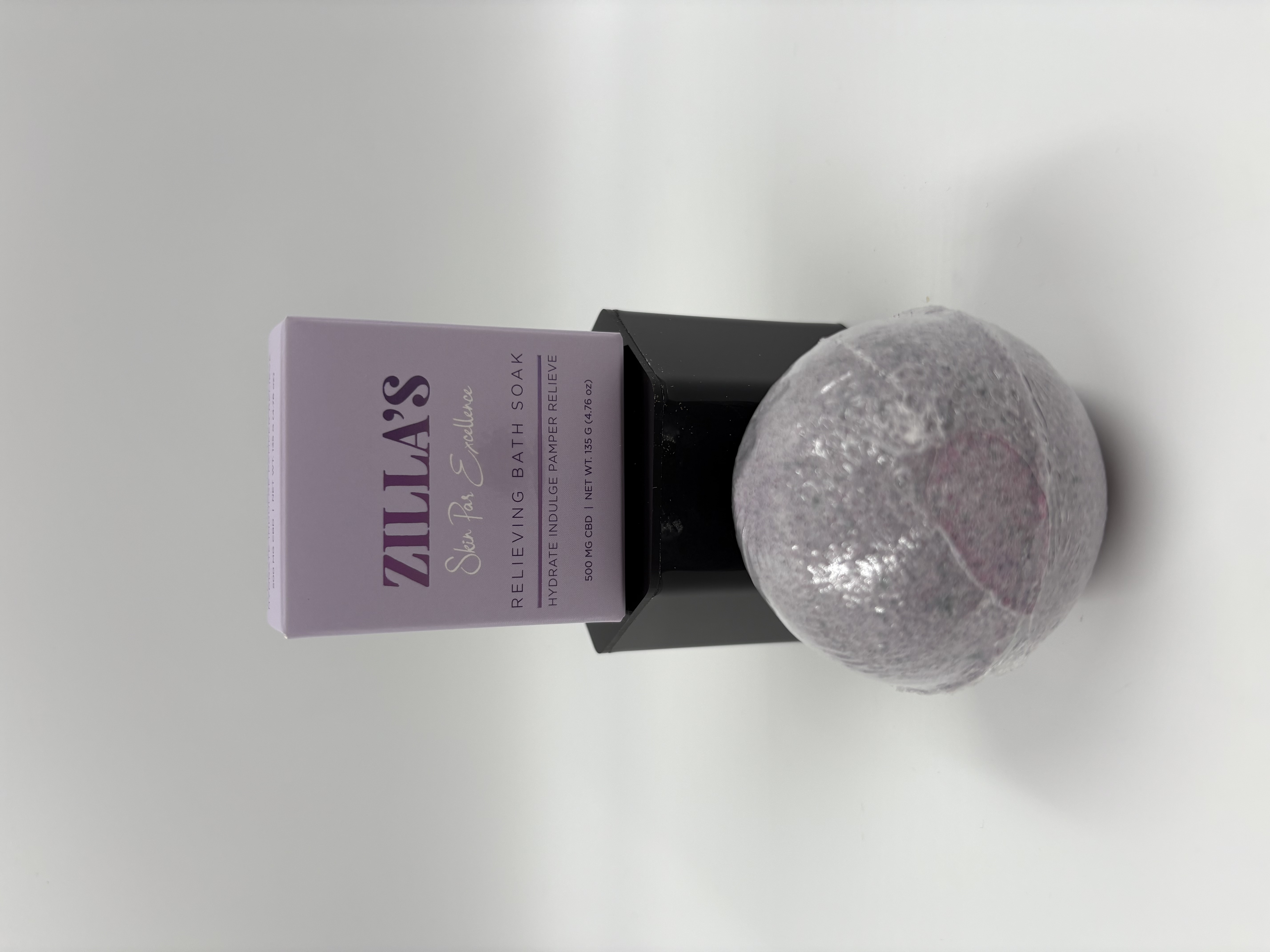 Photograph of product: ZILLA'S | CBD | Bath Bomb | Lavender