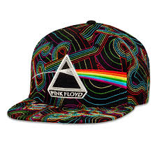 Photograph of product: Pink Floyd DSOTM V2 Rainbow Snapback Hat