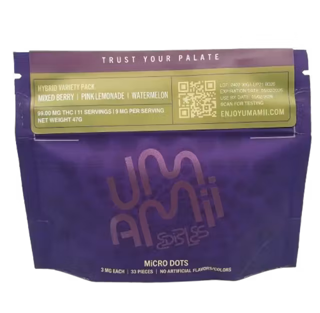 Photograph of Product: Hybrid Variety Pack | Gummies [33pk x 3mg]