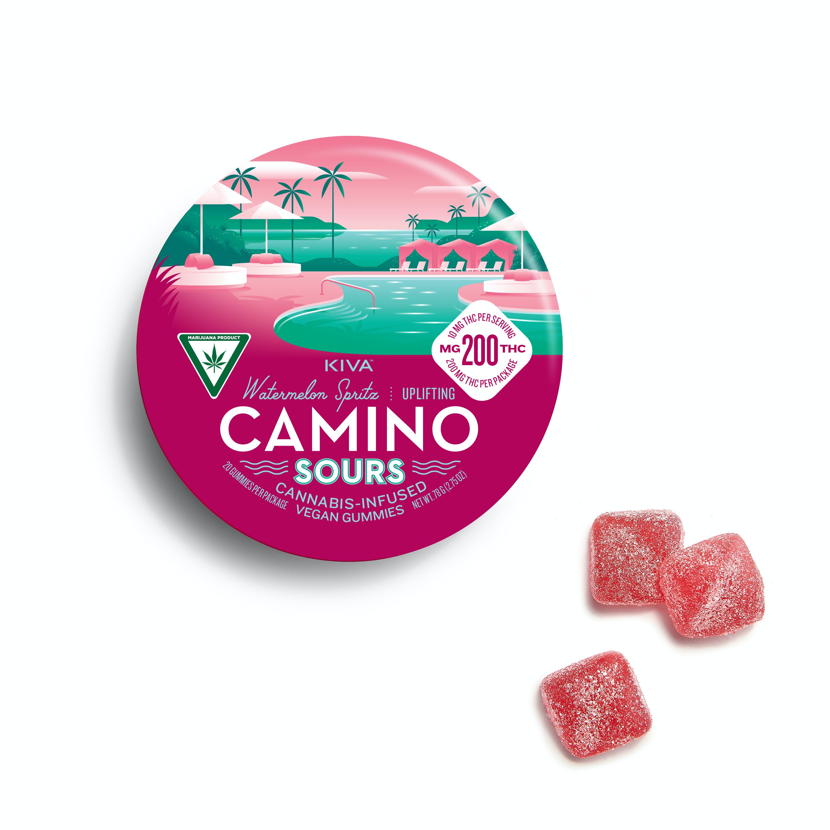 Photograph of product: Camino Sour| Watermelon Spritz - Uplifting| 200MG (REC)
