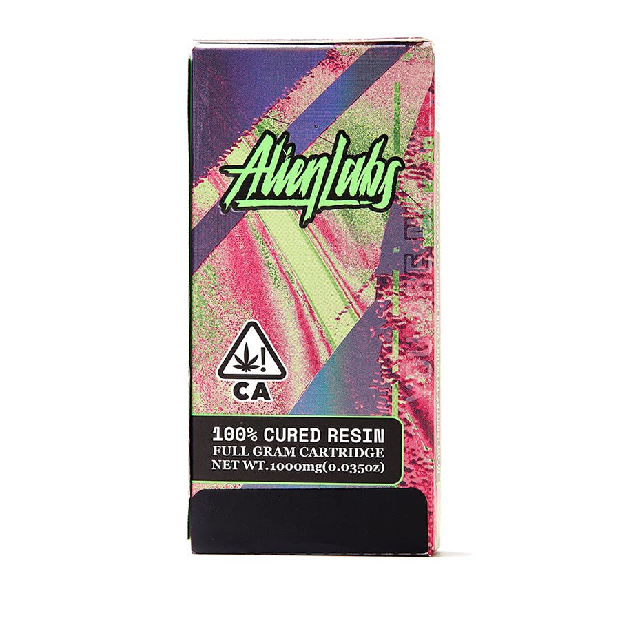 Photograph of product: ALIEN LABS - ZEDBAND 1G CURED CART