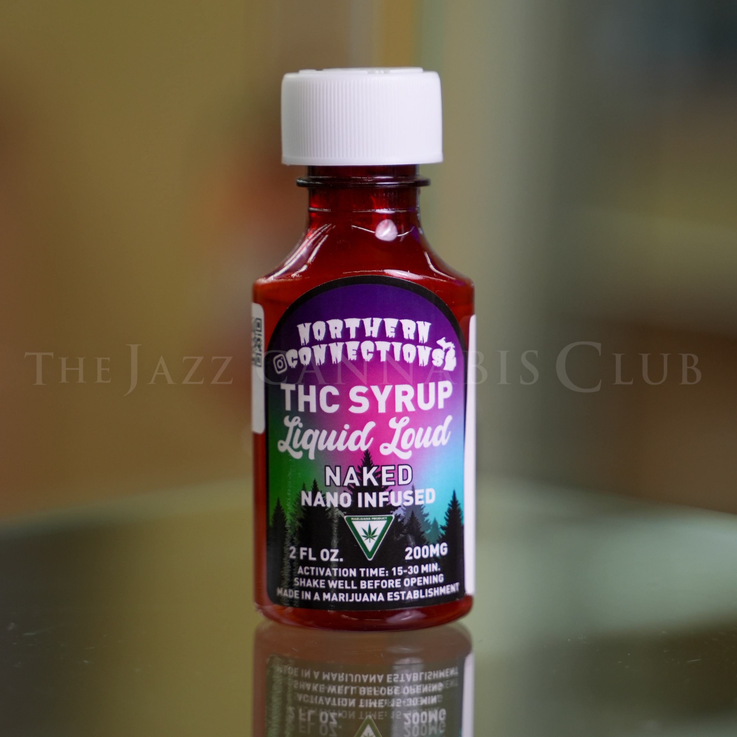 Photograph of product: Northern Connections - Naked - TH-oui Syrup 200mg