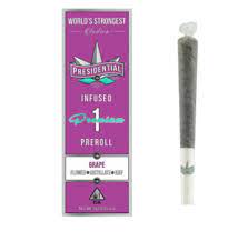 Photograph of product: Presidential - Grape Preroll 1g
