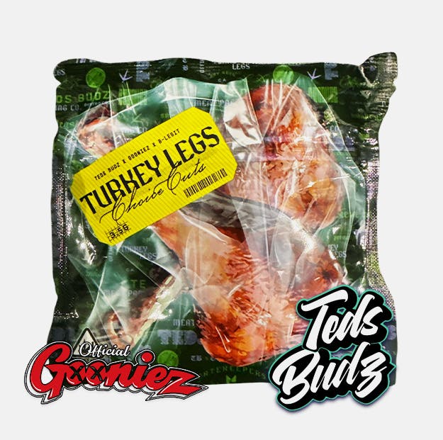 Photograph of product: Teds Budz x Gooniez x B-Legit - Turkey Legs - 3.5g - 