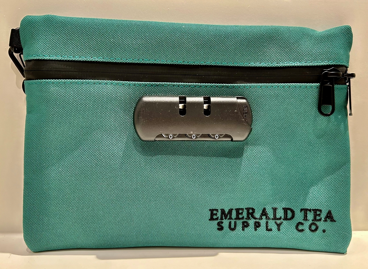 Photograph of product: Emerald Vault Stash Bag