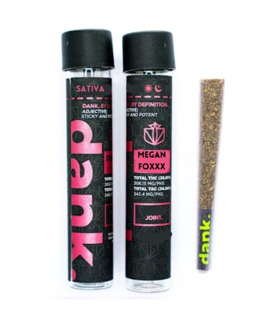 Photograph of product: Dank | Megan Foxxx | Pre-roll