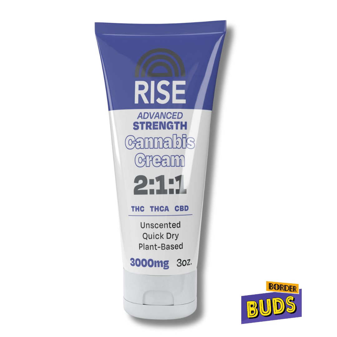 Photograph of product: Advanced Strength | Rise | 3000mg 2:1:1 | Body Cream