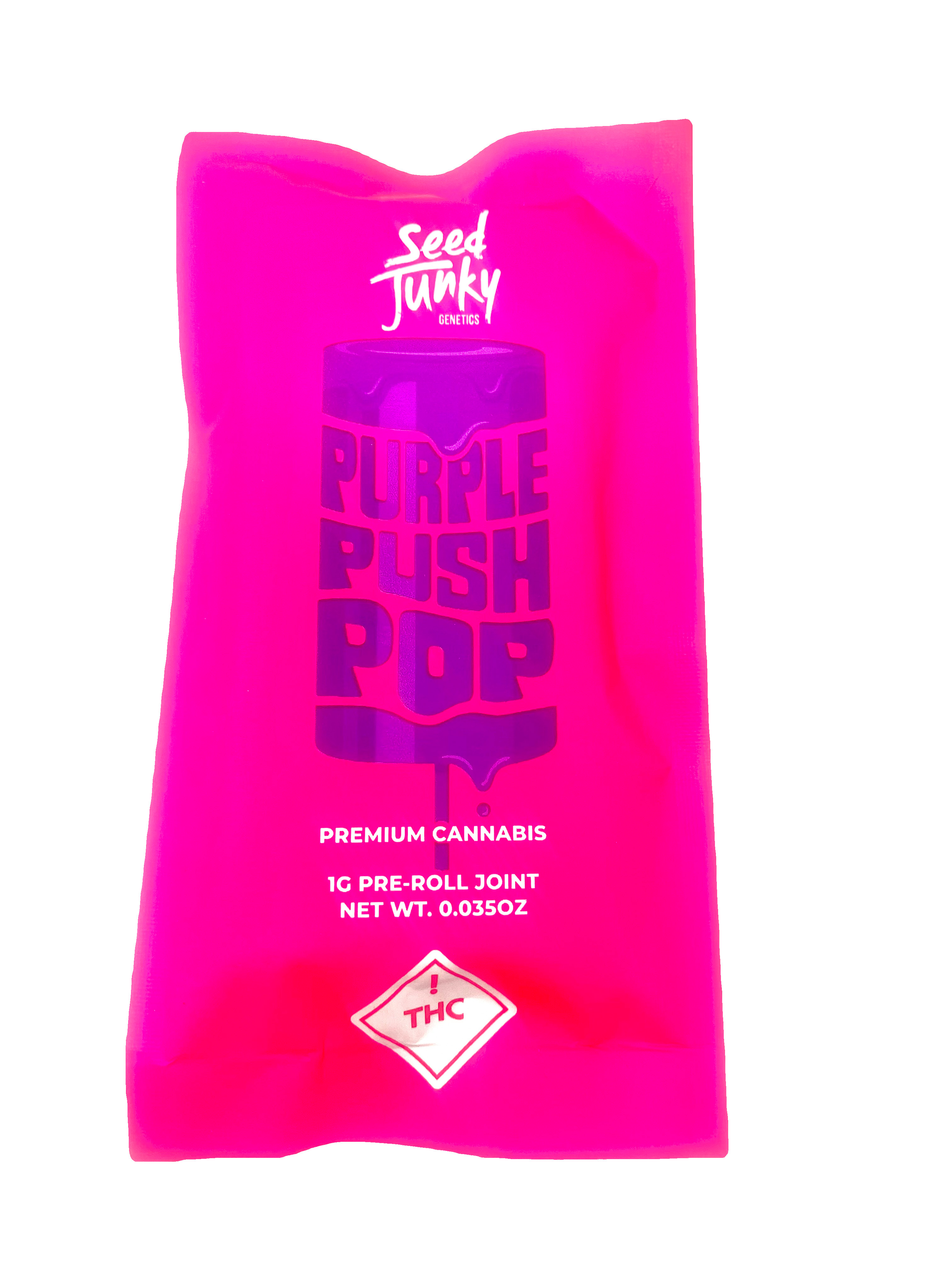 Photograph of product: Purple Push Pop
