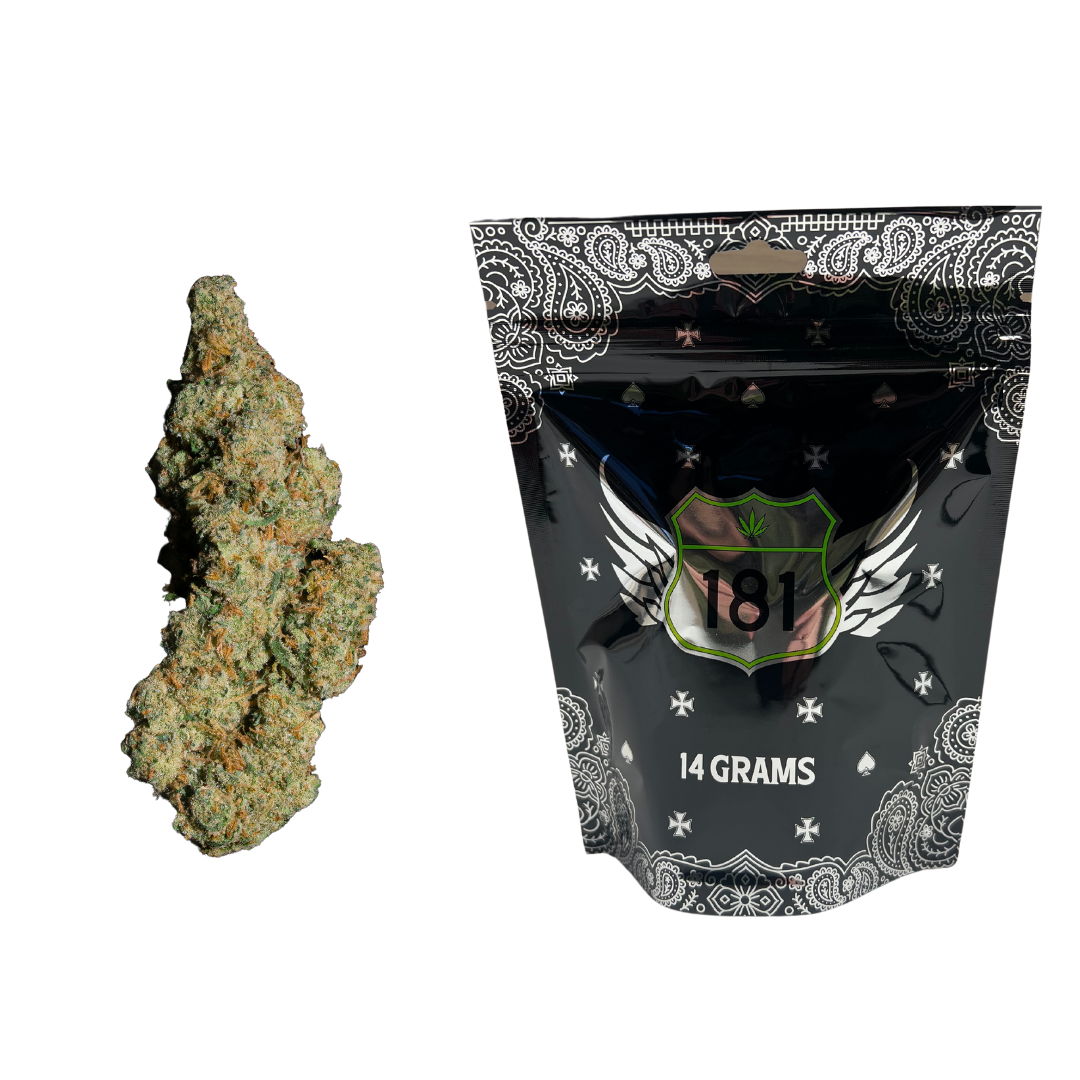 Photograph of product: Exit 181 - 98 Super Silver Haze (14g)