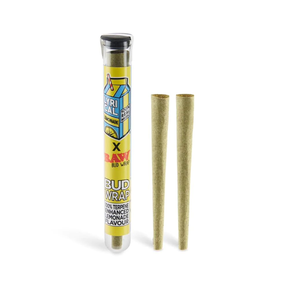 Photograph of product: Lyrical Lemonade X Raw Bud Wrap (2pk)