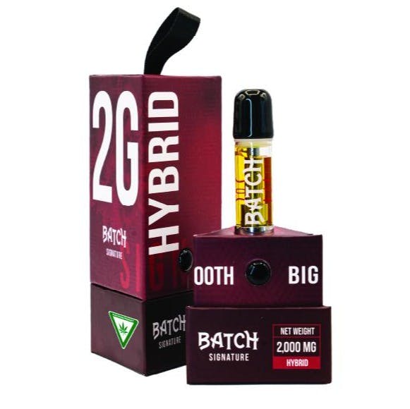 Photograph of product: Batch 2G Blackberry Kush (Hybrid) Vape Cart