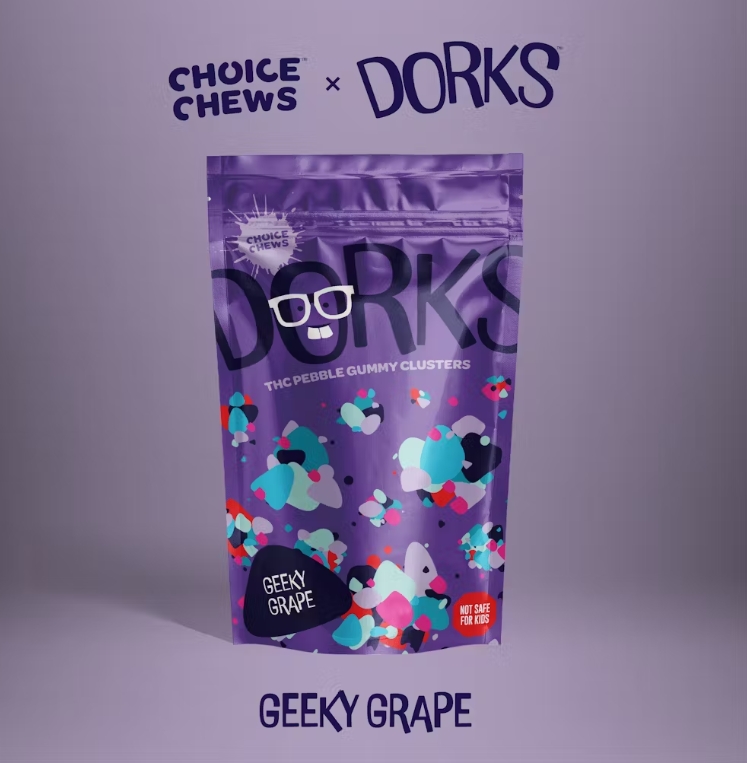 Photograph of product: Geeky Grape 100mg