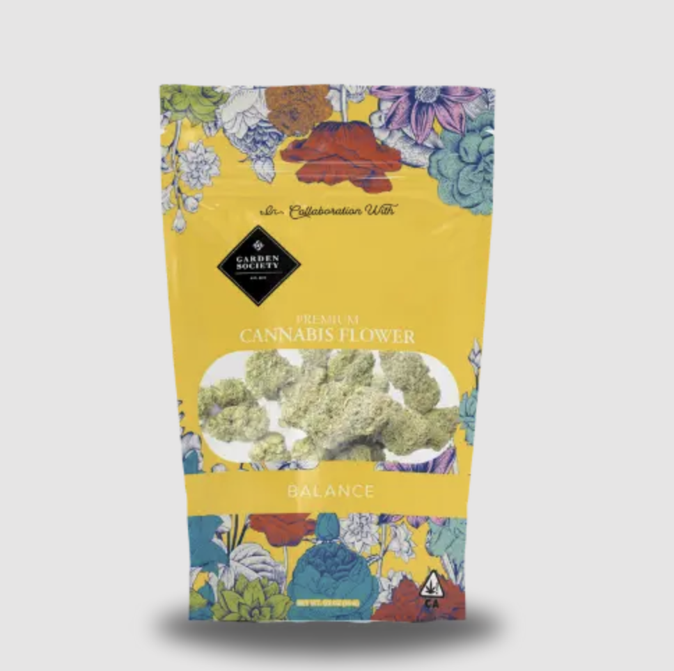 Photograph of product: Garden Society | Balance | GovernMint Oasis | Sungrown Flower | 1/2oz - 14g