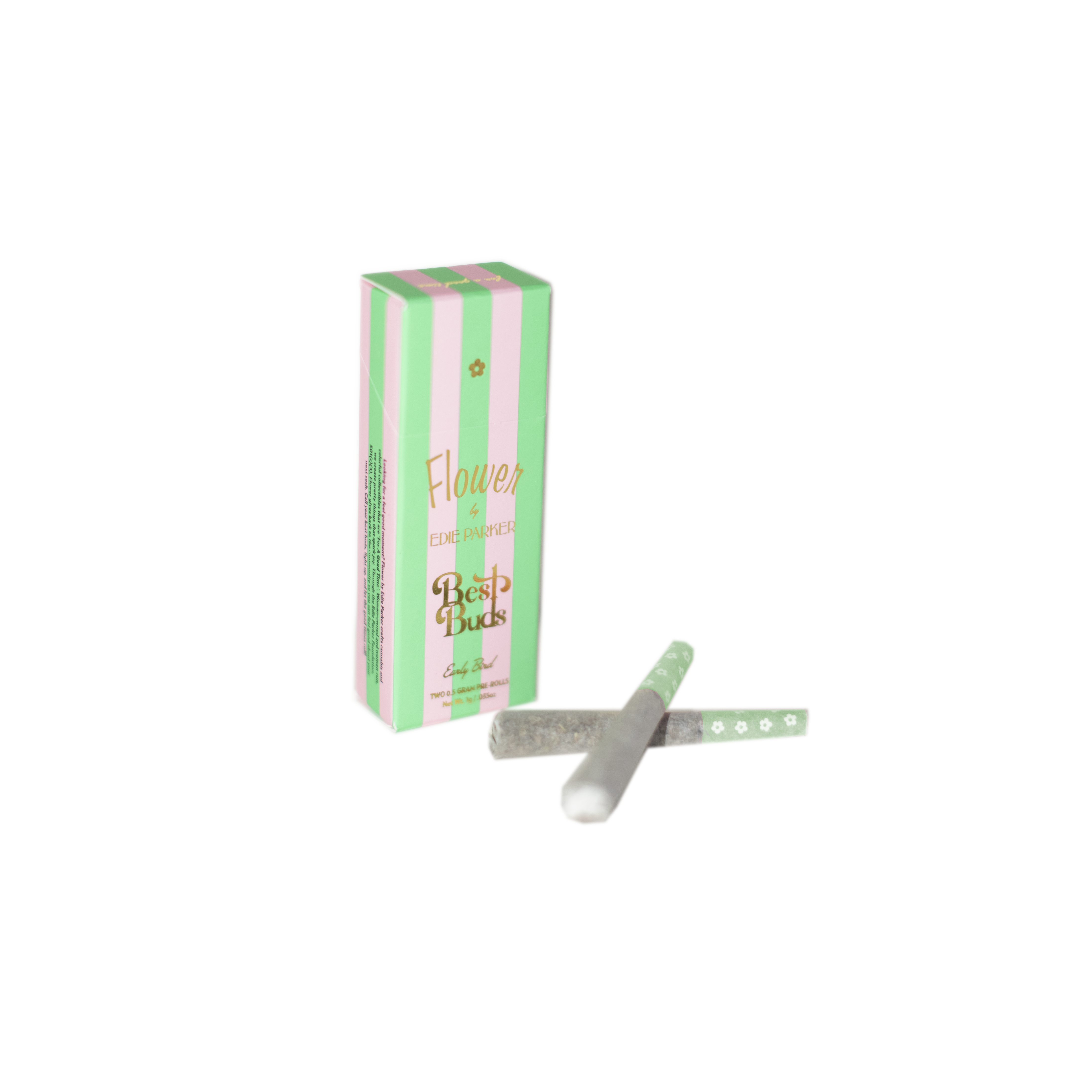 Photograph of product: Edie Parker - Pre-Rolls Early Bird Blend 2pk - 1g