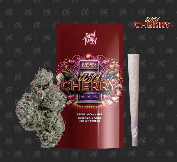 Photograph of product: Seed Junky - Pre-roll 1g - Wild Cherry