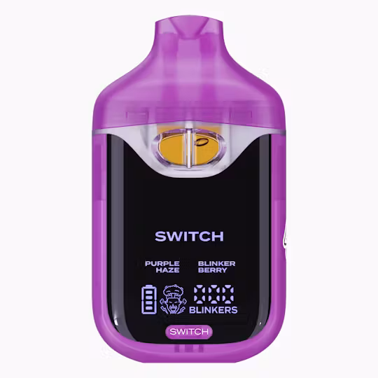 Photograph of product: Boutiq - Purple Haze x Blinkerberry (S-Oui'd) All-In-One Vape
