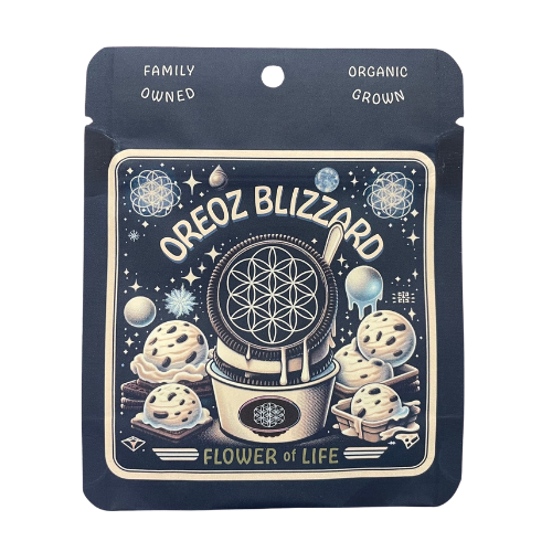 Photograph of product: Oreoz Blizzard | Flower of Life Eighth - 3.5g