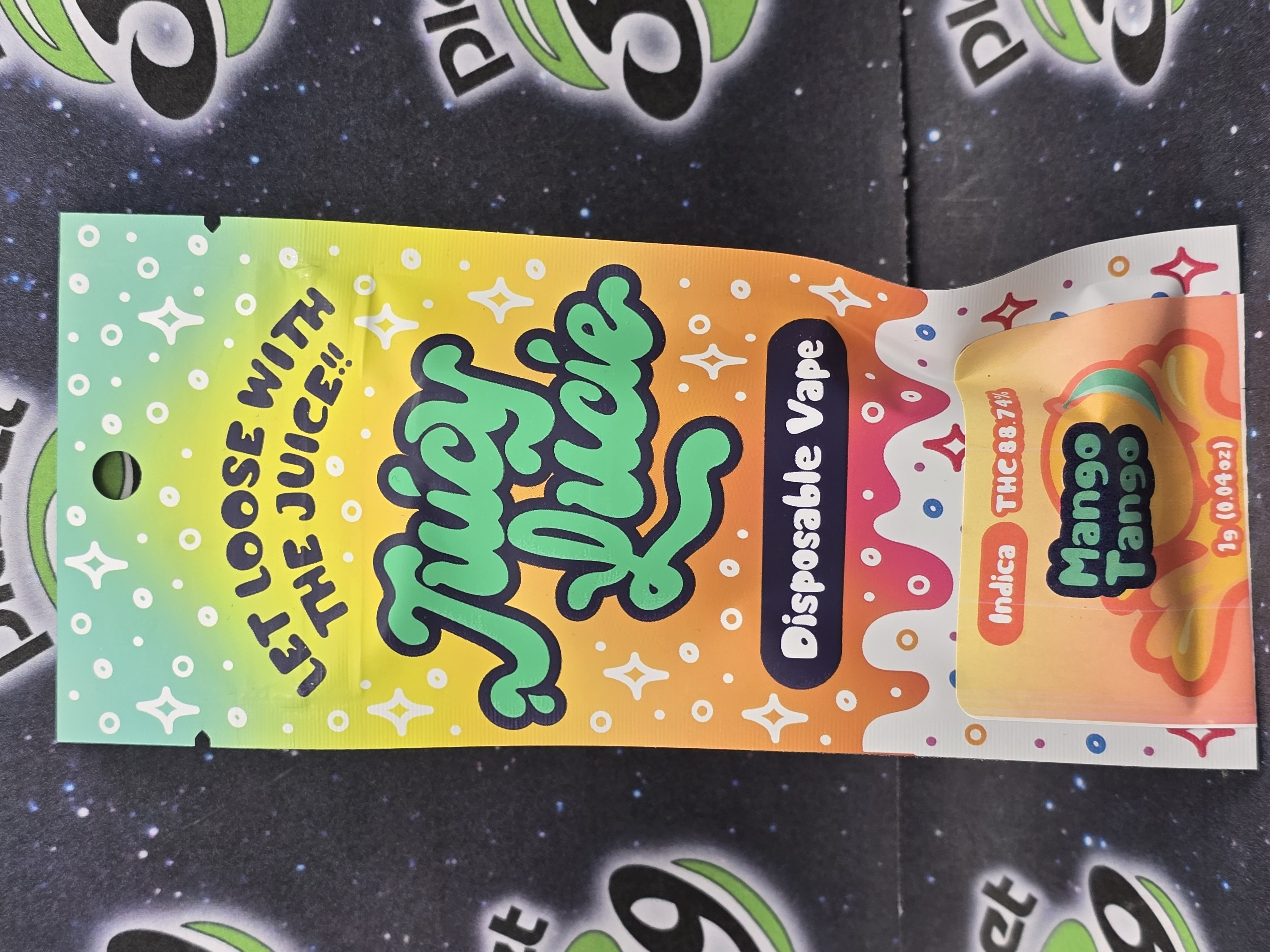 Photograph of product: Juicy Lucie | Mango Tango Disposable Vape