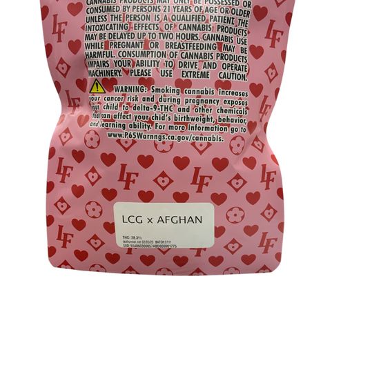 Photograph of product: Luv - LCG X Afghan 14g Flower - 