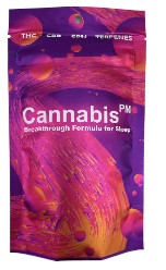 Photograph of product: Oui'd PM Strawberry Kiwi 1:1:1 50mg TH-oui/CBD/CBN Gummies Rec