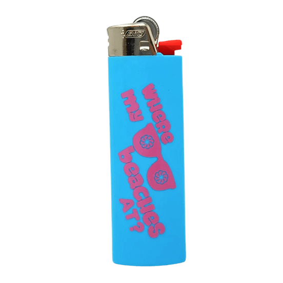 Photograph of product: Kolas Branded Lighter BIC Beaches Blue - 
