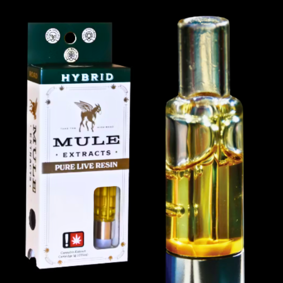 Photograph of product: Mule | Game Time - 1g LR Glass Cart