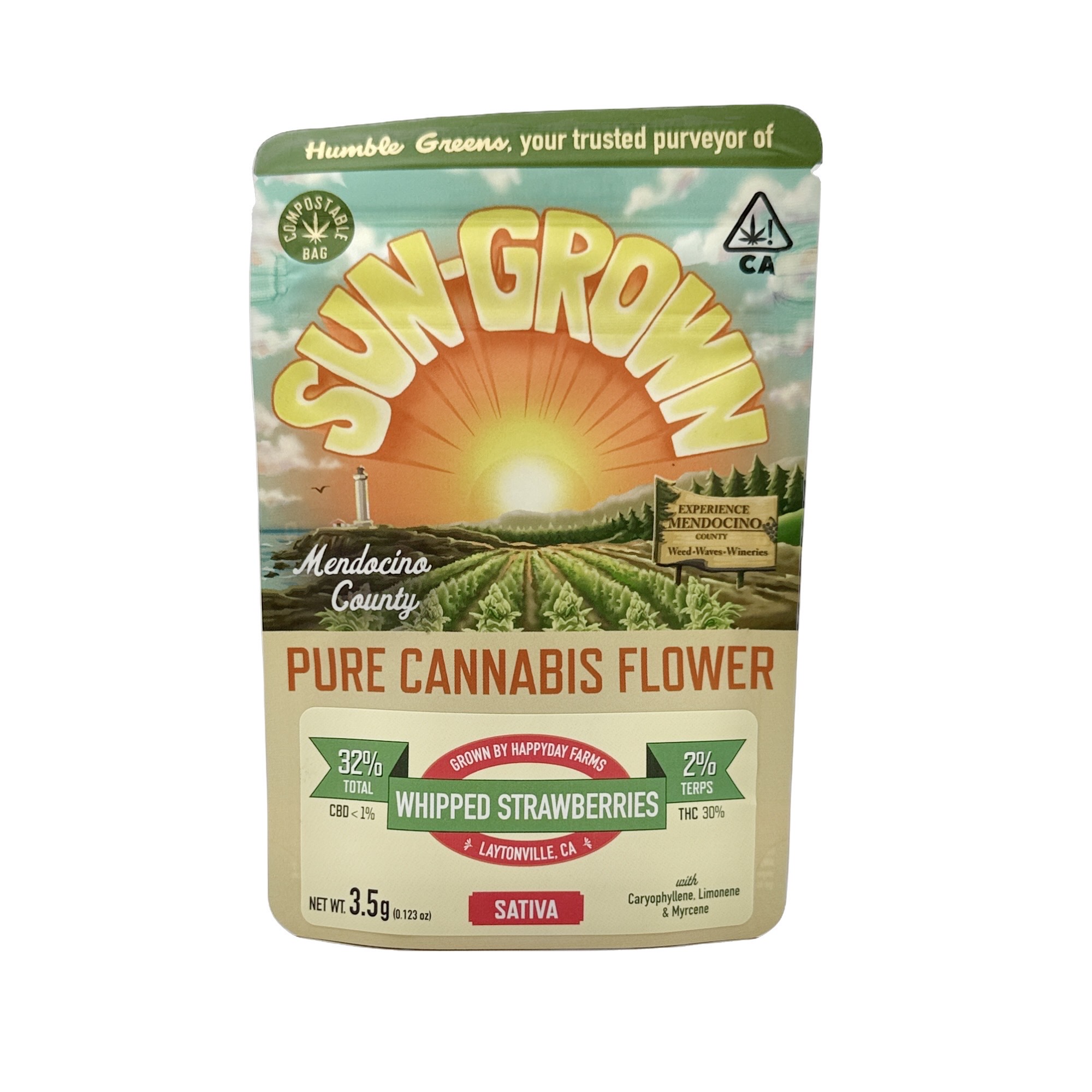 Photograph of product: WHIPPED STRAWBERRIES EIGHTH