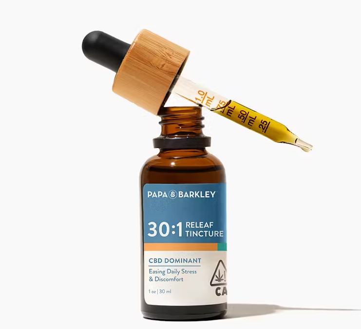 Photograph of product: 30:1 Cbd:Thc (30ml) Releaf Tincture