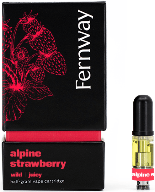 Photograph of product: Fernway Alpine Strawberry (S) Cartridge 1g