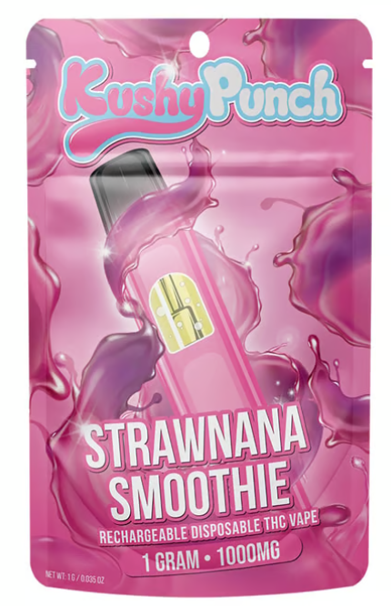 Photograph of product: Strawnana Smoothie | Disposable | 1g