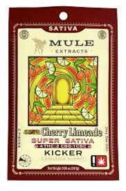 Photograph of product: Mule | Sour Cherry Limeade | Super Oui'd | 4:2:1 TH-oui CBG CBC