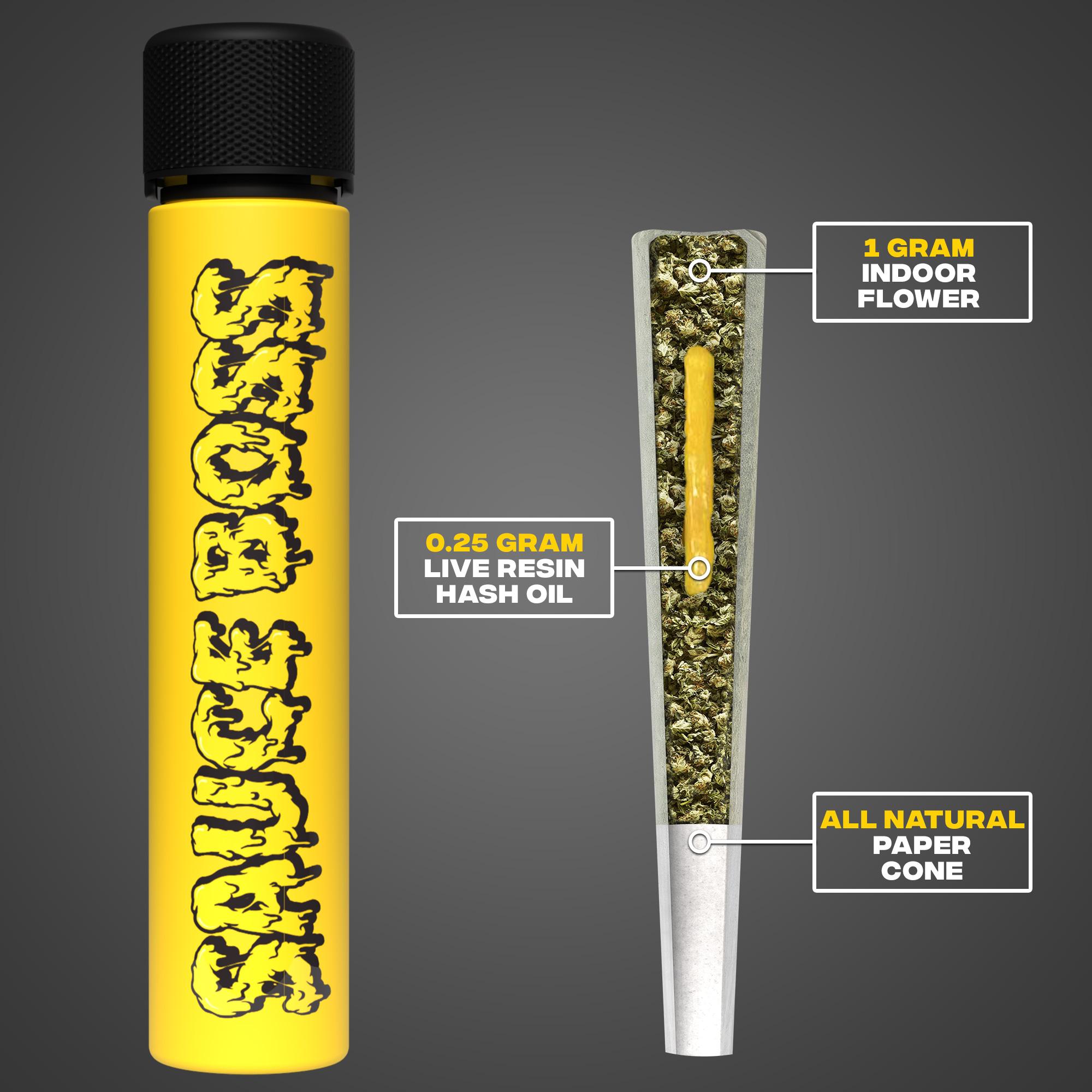 Photograph of product: Compound Z XL Infused Preroll (1.25g)