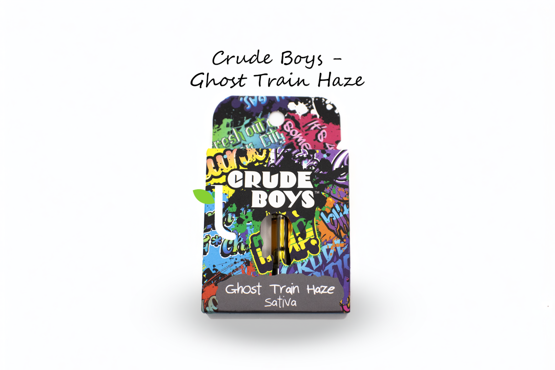 Photograph of product: Crude Boys | Ghost Train Haze Vape (Oui'd)