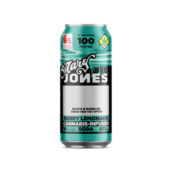 Photograph of product: Mary Jones | Berry Lemonade - 100mg Soda