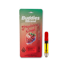 Photograph of product: *Cartridge - TF - Buddies 1g Flavored - GLS - Strawberry Cough