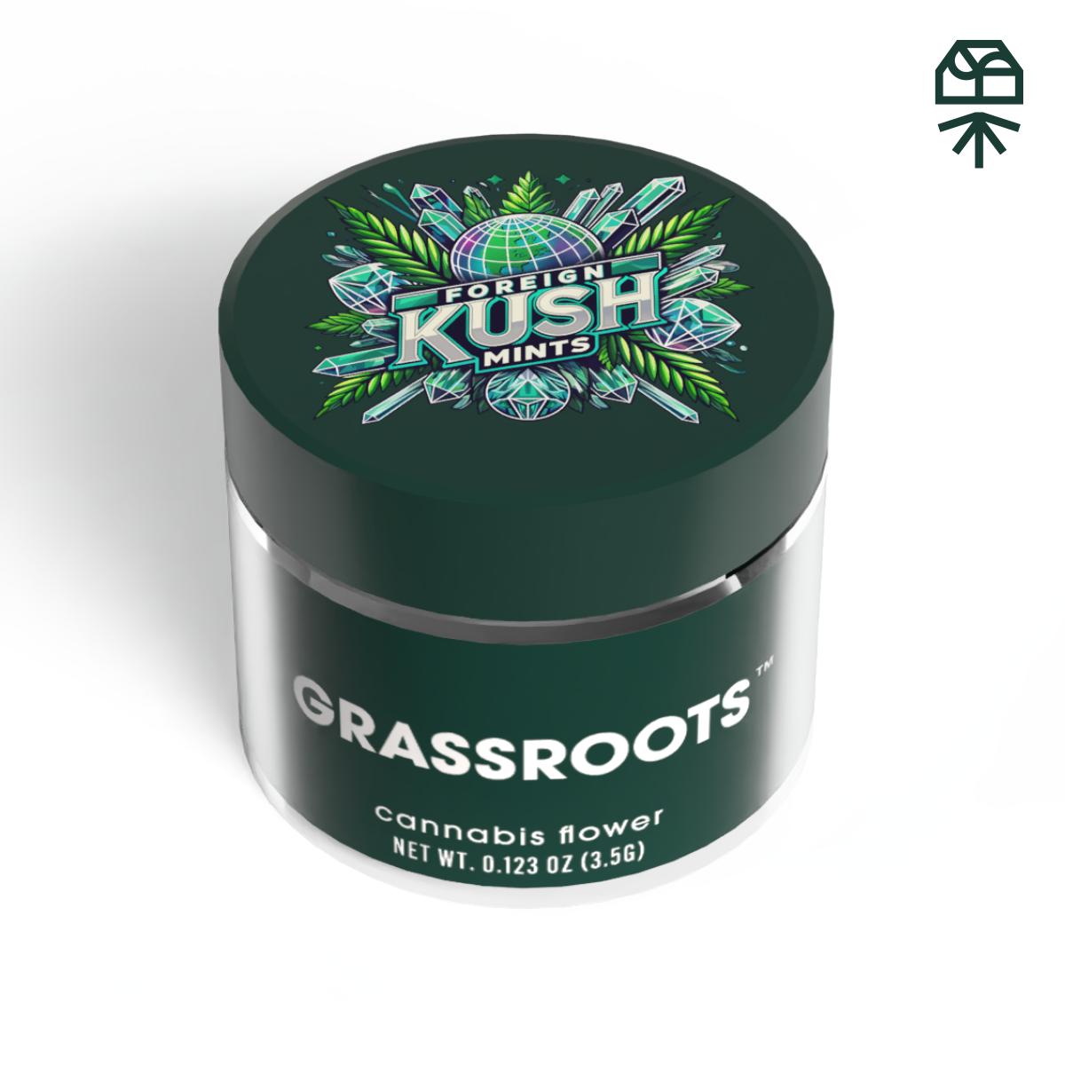 Photograph of product: Foreign Kush Mints | Dark Heart Collection - 3.5g