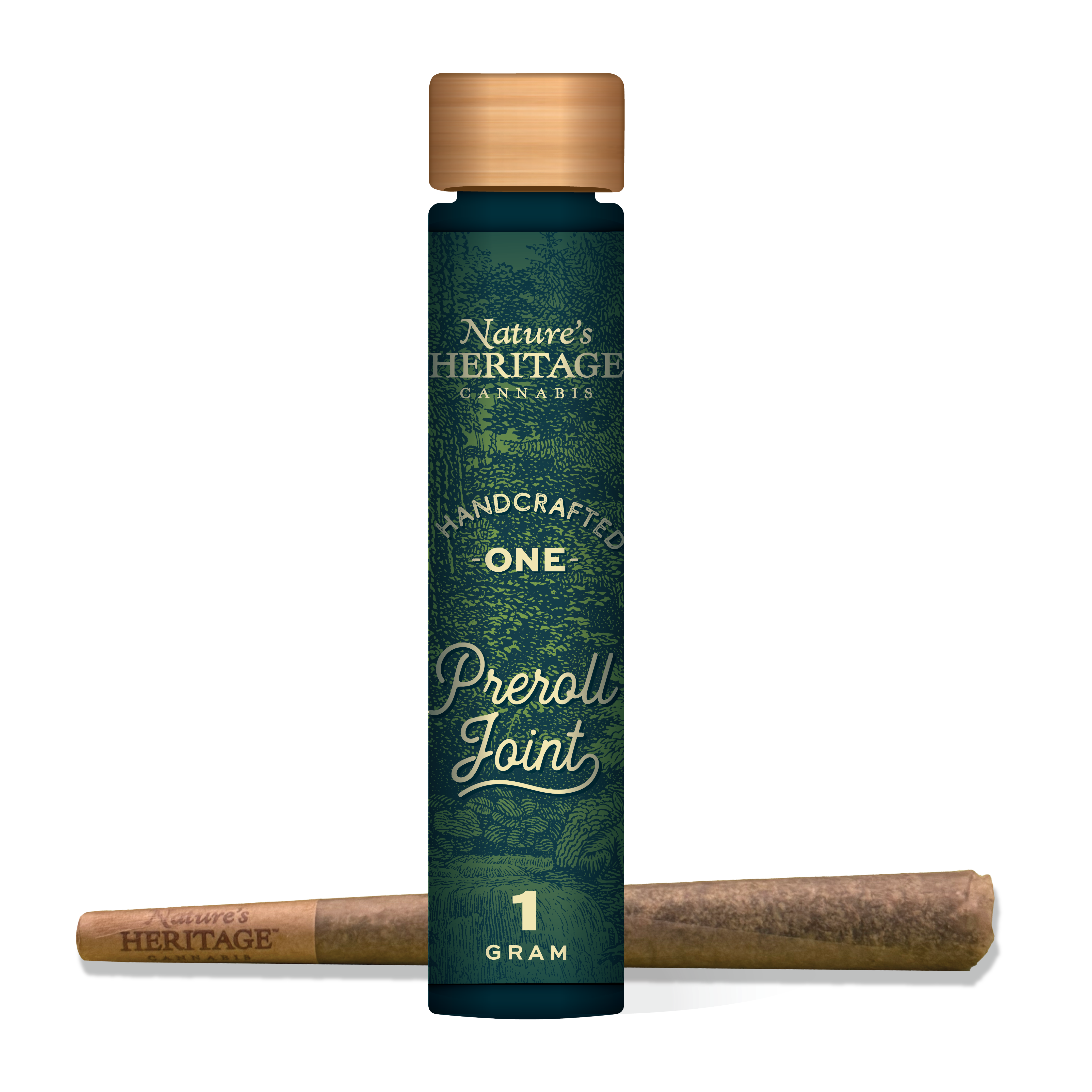 Photograph of product: Nature's Heritage-Preroll-Lamb's Bread 1g