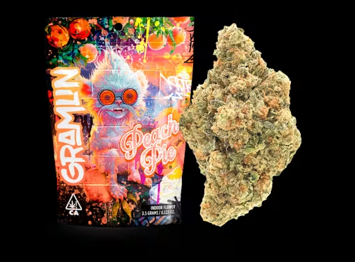 Photograph of product: Gramlin 3.5g Flower - Peach Pie