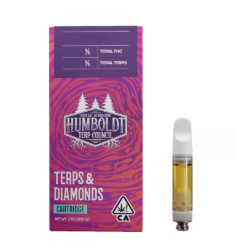 Photograph of product: Lemon Pie Hoe (S) Terps & Diamonds CARTRIDGE 1g - Humboldt Terp Council