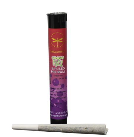 Photograph of product: Grape Fizz | Dragonfly | Infused Pre-Roll