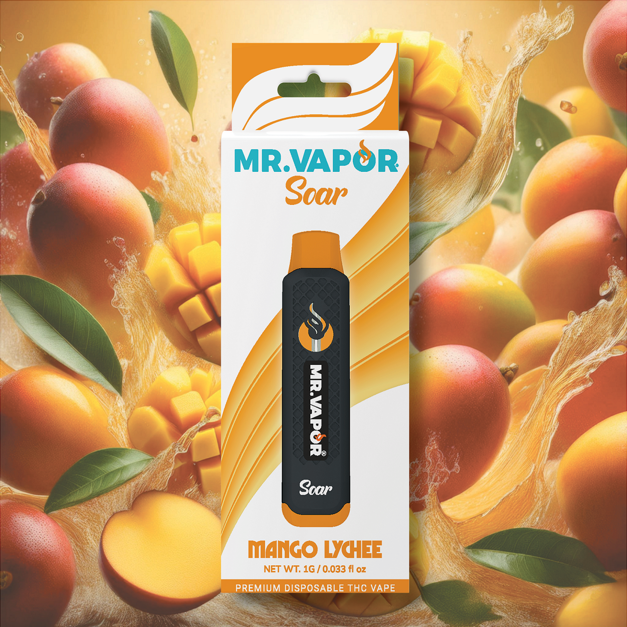 Photograph of product: Mango Lychee Disposable
