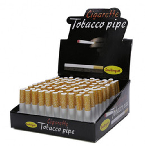 Photograph of product: Accessory | Metal/Plastic/Silicone | - LB | Cigarette Style One Hitter