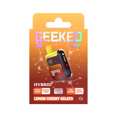 Photograph of product: MKX- GEEKED Disposable | Lemon Cherry Gelato